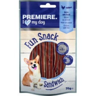 PREMIERE Fun Snack Sandwich Huhn mit Fisch 70 g