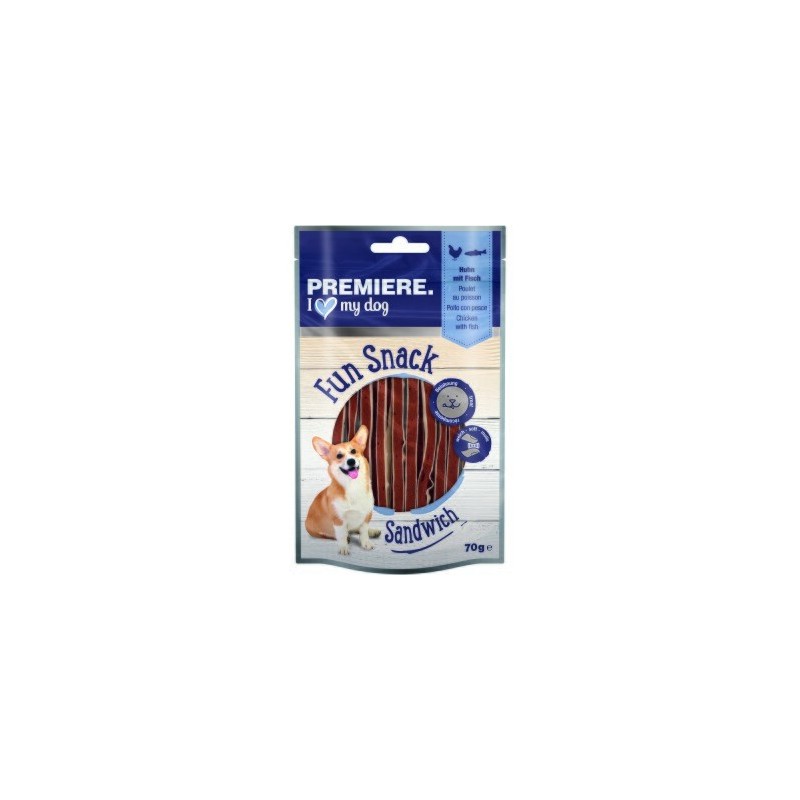 PREMIERE Fun Snack Sandwich Huhn mit Fisch 70 g