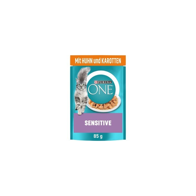 Purina ONE Sensitive mit Huhn & Karotten 26x85g