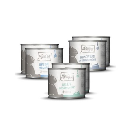 MjAMjAM Nassfutter Katze Adult 6x200 g Mixpaket 2