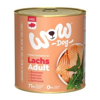 WOW Adult 6x800g Lachs mit Löwenzahn