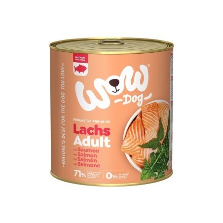 WOW Adult 6x800g Lachs mit Löwenzahn