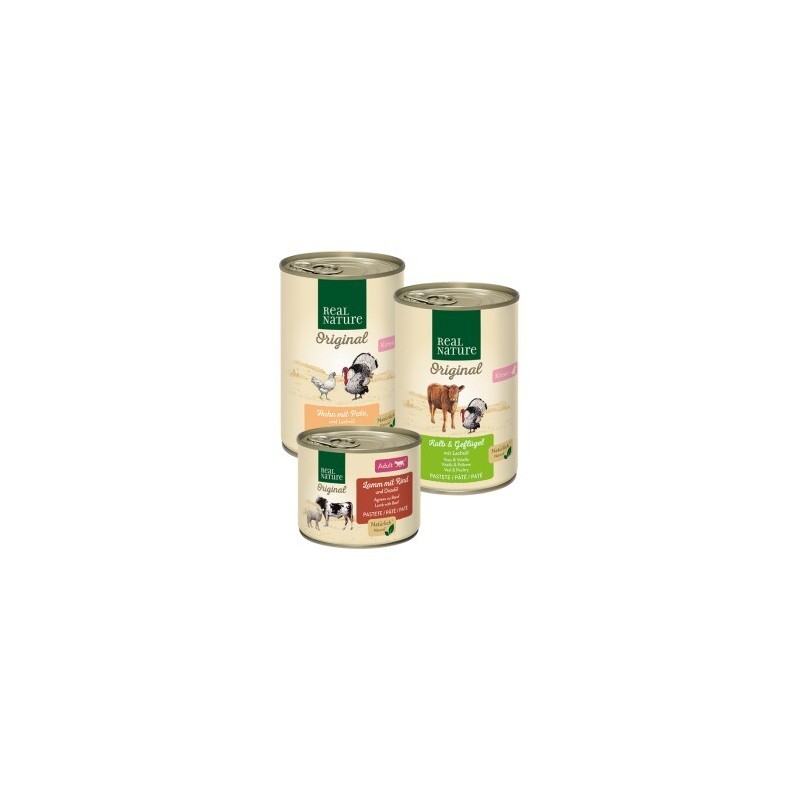 REAL NATURE Classic Kittenpaket 6x400g