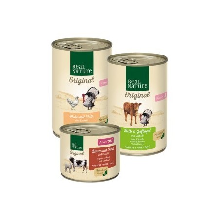 REAL NATURE Classic Kittenpaket 6x400g
