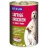 FIT+FUN Saftige Brocken Wild und Huhn 6x400 g