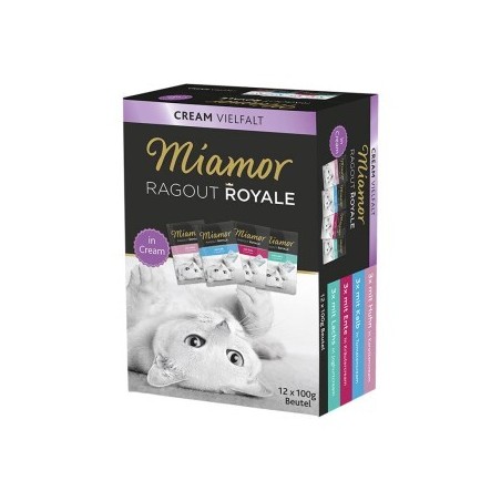 Miamor Ragout Royale in Cream Multimix 12x100g