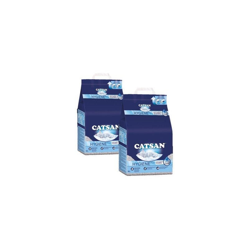 CATSAN Hygiene Plus Streu 2x18 l