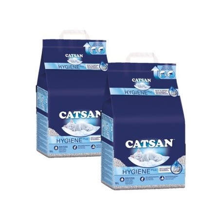 CATSAN Hygiene Plus Streu 2x18 l