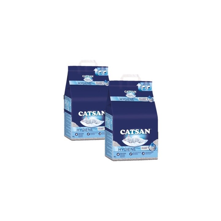 CATSAN Hygiene Plus Streu 2x18 l