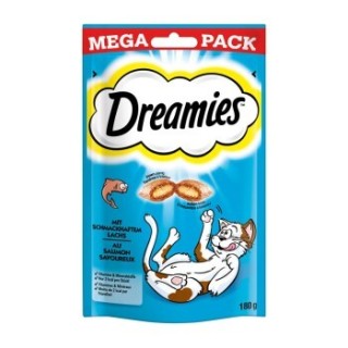 Dreamies Mega Pack 180g Lachs