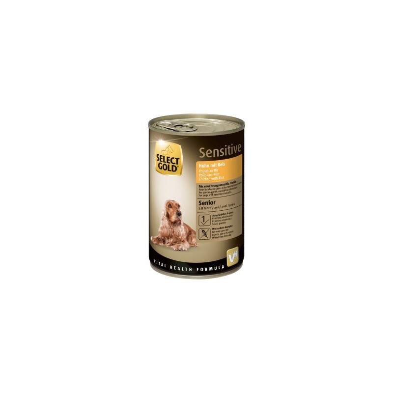 SELECT GOLD Sensitive Senior Huhn und Reis 6x400 g
