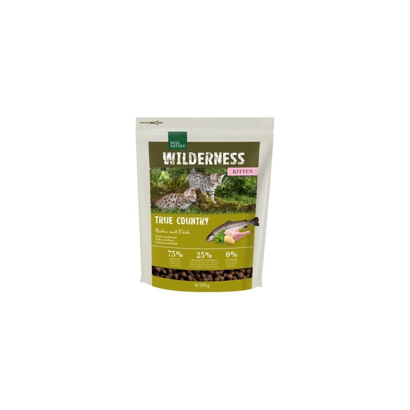 REAL NATURE WILDERNESS Kitten True Country Huhn mit Fisch 300 g
