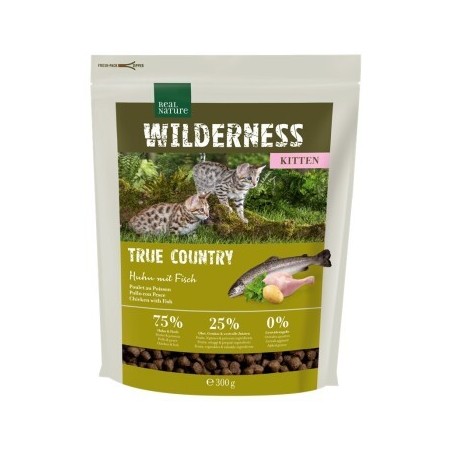 REAL NATURE WILDERNESS Kitten True Country Huhn mit Fisch 300 g