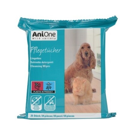 AniOne Parfümfreie Pflegetücher