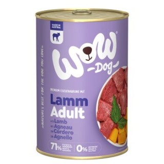 WOW Adult 6x400g Lamm mit Kürbis