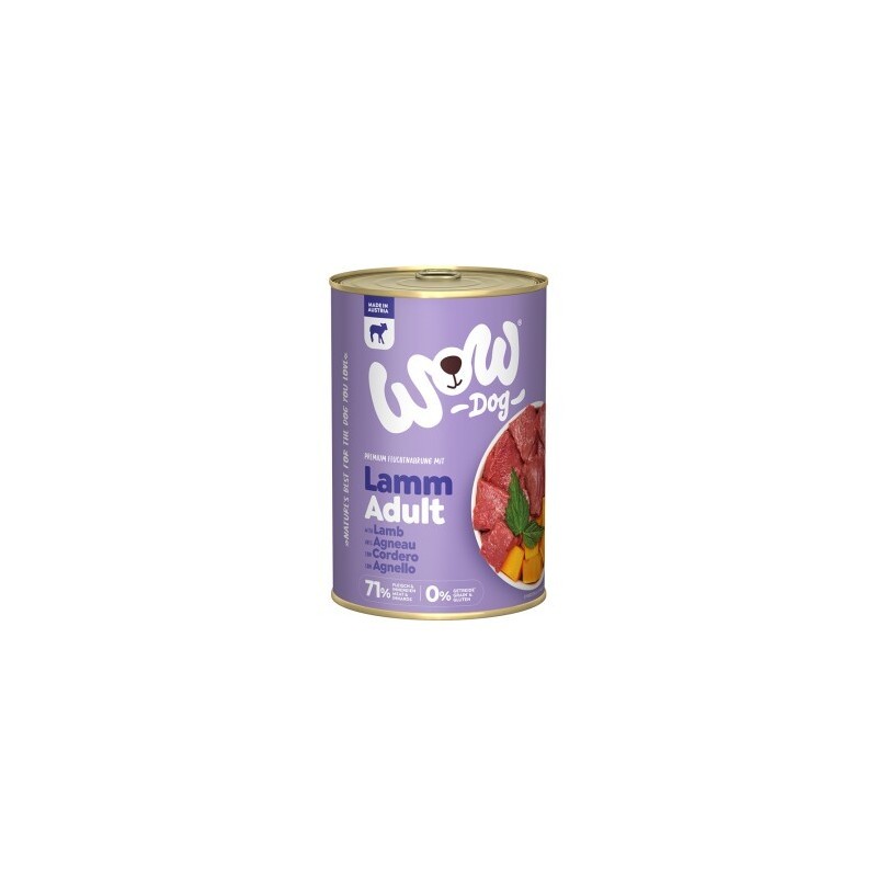 WOW Adult 6x400g Lamm mit Kürbis