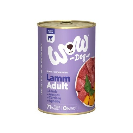 WOW Adult 6x400g Lamm mit Kürbis