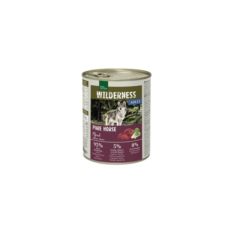 REAL NATURE WILDERNESS Adult Pure Horse, Pferd 6x800 g