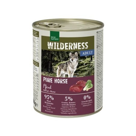 REAL NATURE WILDERNESS Adult Pure Horse, Pferd 6x800 g
