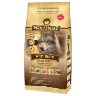 WOLFSBLUT Small Breed Wild Duck Entenfleisch mit Kartoffel 2 kg