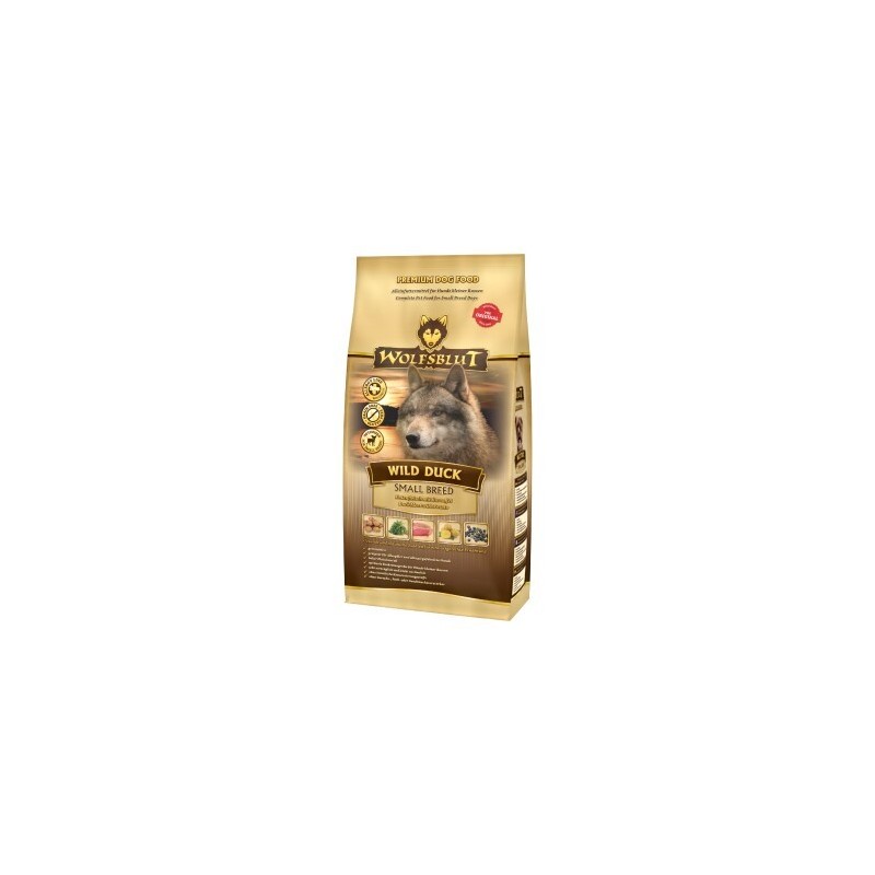 WOLFSBLUT Small Breed Wild Duck Entenfleisch mit Kartoffel 2 kg