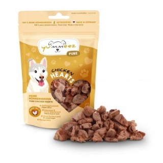 Yummeez pure Hühnerherzen gefriergetrocknet 35g