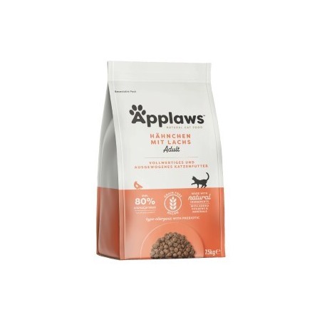 Applaws Trockenfutter Katze Adult Huhn mit Lachs 2 kg