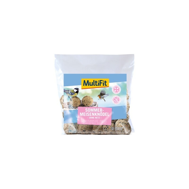 MultiFit Sommermeisenknödel ohne Netz 20 Stück