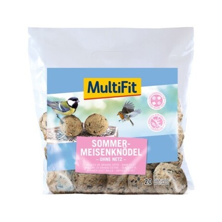 MultiFit Sommermeisenknödel ohne Netz 20 Stück