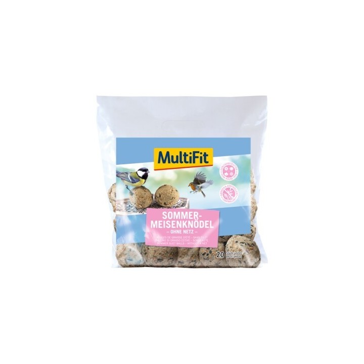 MultiFit Sommermeisenknödel ohne Netz 20 Stück