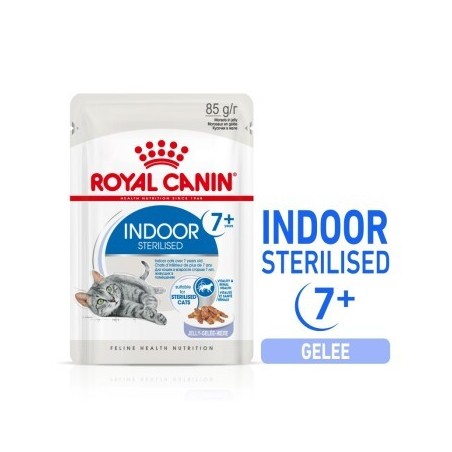 ROYAL CANIN Indoor 7+ Sterilised in Gelee 12x85 g