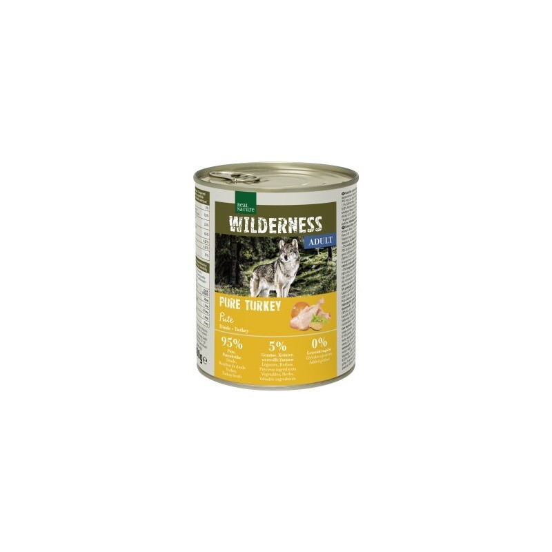 REAL NATURE WILDERNESS Adult Pure Turkey 6x800 g