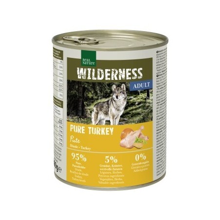 REAL NATURE WILDERNESS Adult Pure Turkey 6x800 g