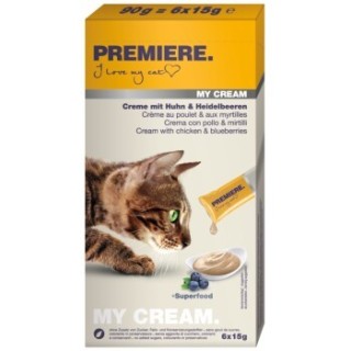 PREMIERE My Cream 11x6x15g Huhn und Heidelbeeren