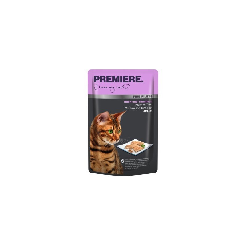 PREMIERE Fine Filets Huhn und Thunfisch 24x100 g