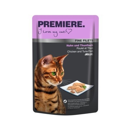 PREMIERE Fine Filets Huhn und Thunfisch 24x100 g
