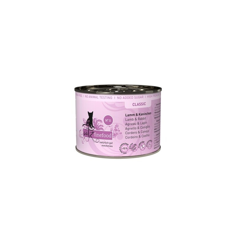 Catz finefood Nassfutter Katze Classic Adult No. 11 Lamm und Kaninchen 6x200 g