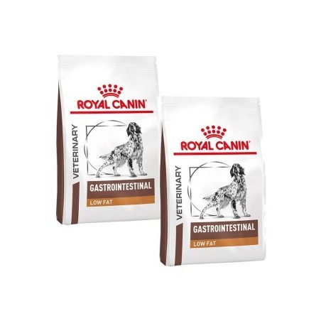 ROYAL CANIN Veterinary Gastro Intestinal Low Fat 2x12 kg