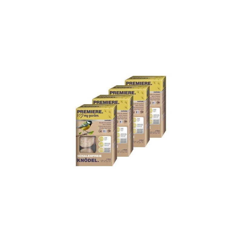 PREMIERE Naturknödel schalenfrei 4x500g