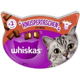 Whiskas Knuspertaschen 8x60g Rind