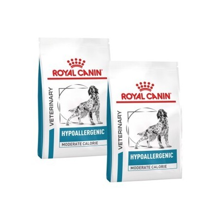ROYAL CANIN Veterinary Hypoallergenic Moderate Calorie 2x14 kg