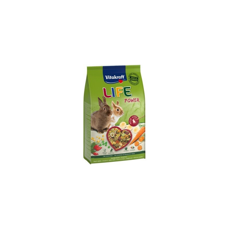 Vitakraft LIFE POWER Zwergkaninchen 1,8 kg