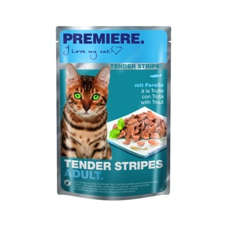 PREMIERE Tender Stripes Forelle 28x85 g