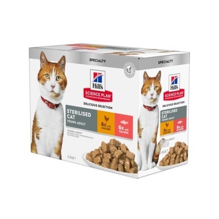 Hill's Science Plan Young Adult Sterilised 12x85 g