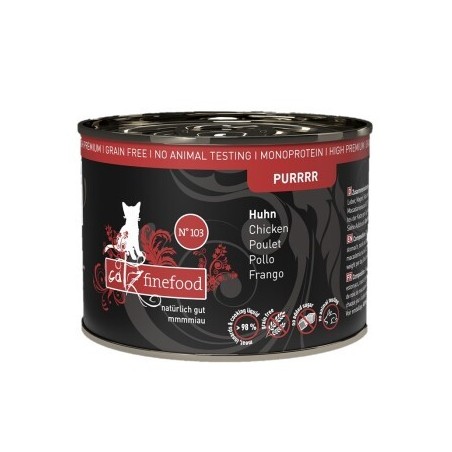 Catz finefood Nassfutter Katze Purrrr Adult No. 103 Huhn 6x200 g