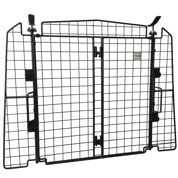 Hundegitter als Heckgitter mit 2 Türen für VW Caddy V, Caddy V Maxi , ab Bj. 2020 und Ford Tourneo Connect (L1+L2), ab Bj. 20