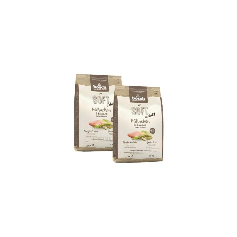 bosch Soft Hühnchen & Banane 2x2,5 kg