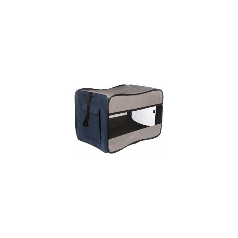 Trixie Travellerbox Twister blau/grau S-M