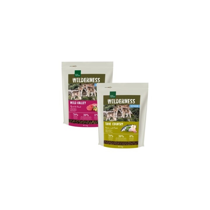 REAL NATURE Wilderness Junior Probierpaket 2x1kg