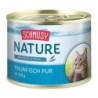 Schmusy Nature Meeres-Fisch Nassfutter Katze Adult Thunfisch pur 12x185 g